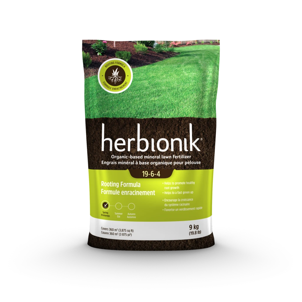 Engrais à pelouse "Herbionik formule enracinement" 19-6-4, 9 Kg