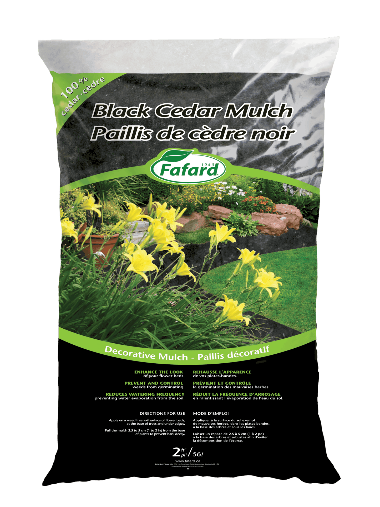 Paillis de cèdre noir "Fafard"