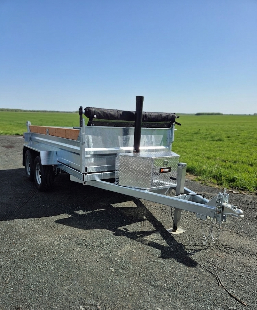 Location de remorque 5' x 10' Dompeur