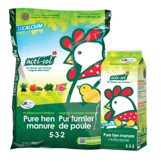 Pur fumier de poule "Acti-sol" 5-3-2