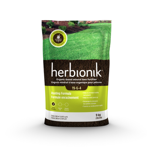 Engrais à pelouse "Herbionik formule enracinement" 19-6-4, 9 Kg