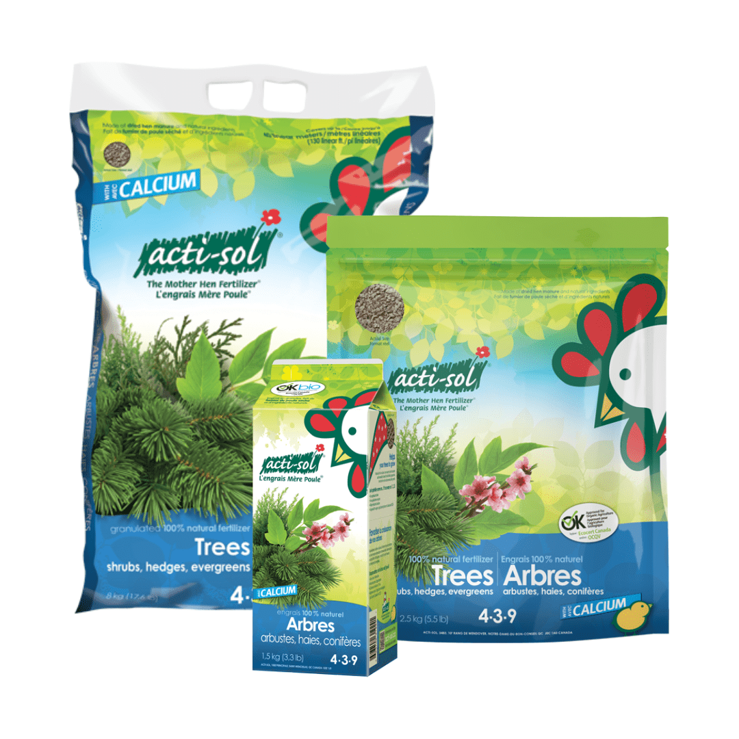 Engrais pour arbres et conifères "Acti-sol" 4-3-9