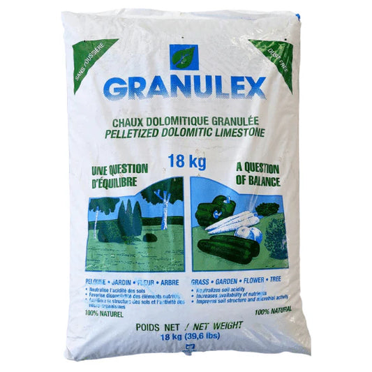 Chaux dolomitique granulée, 18 Kg