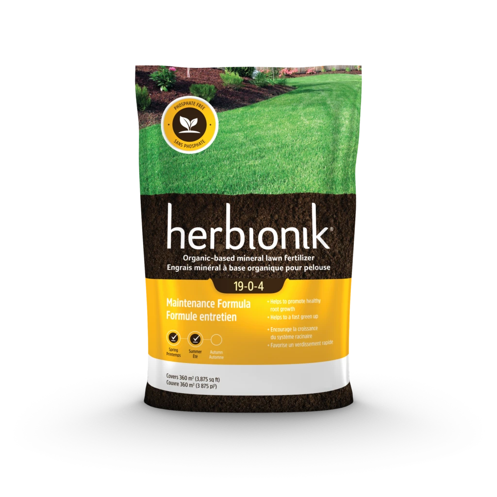 Engrais à pelouse "Herbionik formule entretien" 19-0-4, 9 Kg