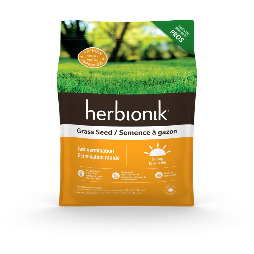Semence à gazon "Herbionik Germination Rapide - Soleil"