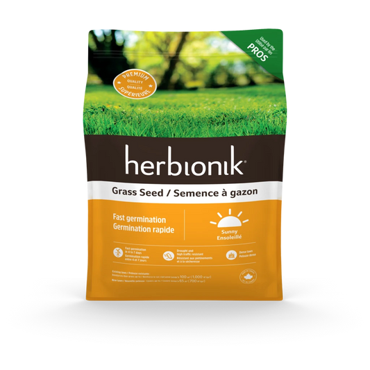 Semence à gazon "Herbionik Germination Rapide - Soleil"
